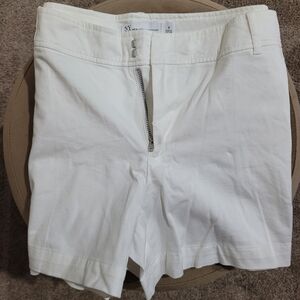 Womens white shorts